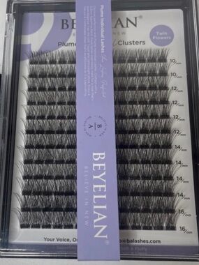 BEYELIAN Twin Flowers Individual Lash Clusters - Black